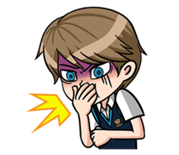 B.B. Best Babe in School sticker #2320451