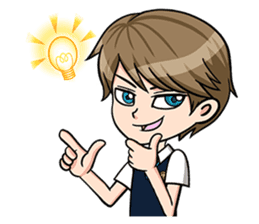 B.B. Best Babe in School sticker #2320452