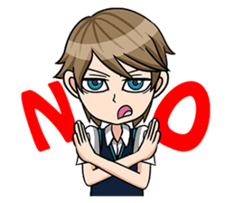 B.B. Best Babe in School sticker #2320453