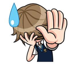 B.B. Best Babe in School sticker #2320454