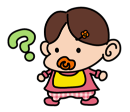 baby Miyu in Kansai region sticker #2320858
