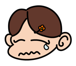 baby Miyu in Kansai region sticker #2320886