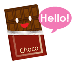 chocolate sticker #2321016