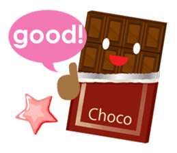 chocolate sticker #2321029
