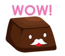 chocolate sticker #2321036