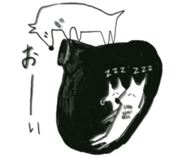 Three little raccoon sticker #2321273