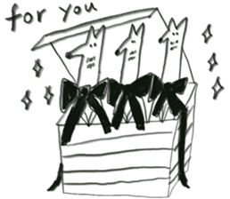 Three little raccoon sticker #2321274