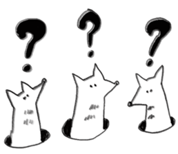 Three little raccoon sticker #2321290