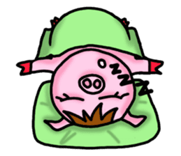 Piggy Pink sticker #2321340