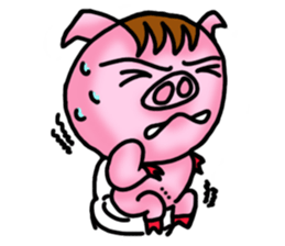 Piggy Pink sticker #2321366