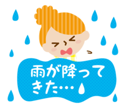 Daily conversation of friends sticker #2321497