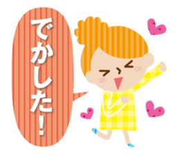 Daily conversation of friends sticker #2321505