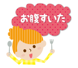 Daily conversation of friends sticker #2321508