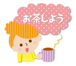 Daily conversation of friends sticker #2321515