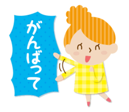 Daily conversation of friends sticker #2321535