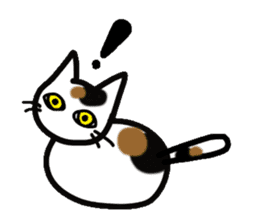 Boring daily round of cat sticker #2321632
