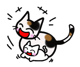 Boring daily round of cat sticker #2321633
