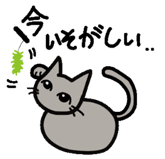 Boring daily round of cat sticker #2321641