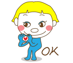 Blue Nancy ! sticker #2321697