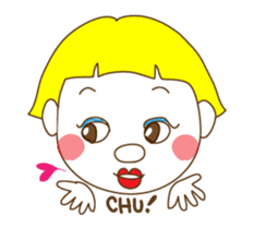 Blue Nancy ! sticker #2321702