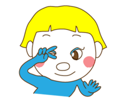 Blue Nancy ! sticker #2321703