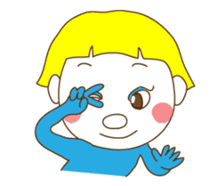 Blue Nancy ! sticker #2321703