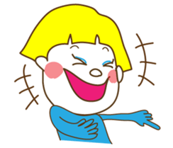 Blue Nancy ! sticker #2321711