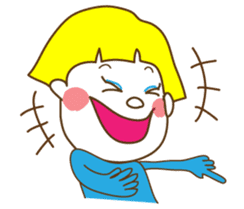 Blue Nancy ! sticker #2321711