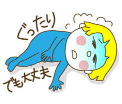 Blue Nancy ! sticker #2321712