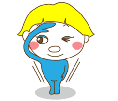 Blue Nancy ! sticker #2321715