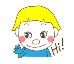 Blue Nancy ! sticker #2321718