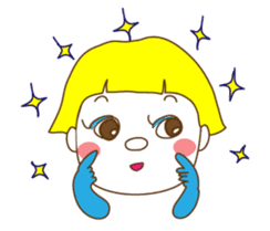 Blue Nancy ! sticker #2321720