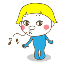 Blue Nancy ! sticker #2321722