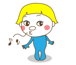 Blue Nancy ! sticker #2321722