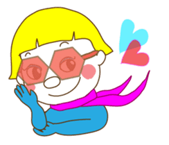 Blue Nancy ! sticker #2321725