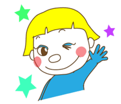 Blue Nancy ! sticker #2321729