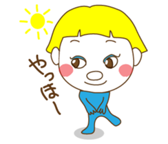 Blue Nancy ! sticker #2321732