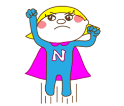 Blue Nancy ! sticker #2321734