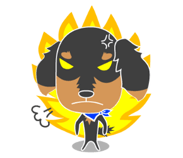 The cute little Dachshund sticker #2321940