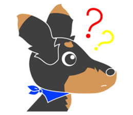 The cute little Dachshund sticker #2321949