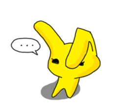 Football Fan Girl with Her Bunny sticker #2322089