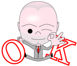 Mr. Forehead sticker #2322395