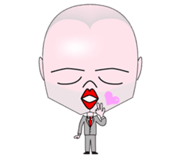 Mr. Forehead sticker #2322401