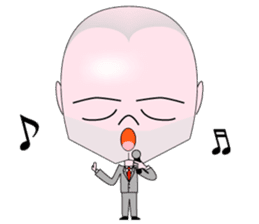 Mr. Forehead sticker #2322403