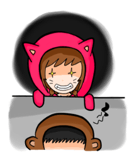 Monki and Kitten sticker #2322482