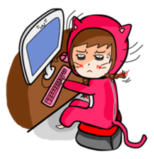 Monki and Kitten sticker #2322487