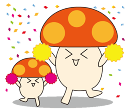 Mushroom Brass Band sticker #2322912