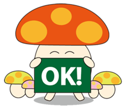 Mushroom Brass Band sticker #2322919
