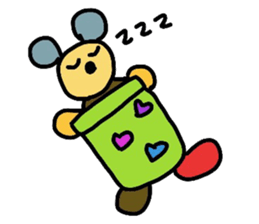 Bear kid sticker #2323064