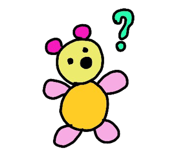 Bear kid sticker #2323068